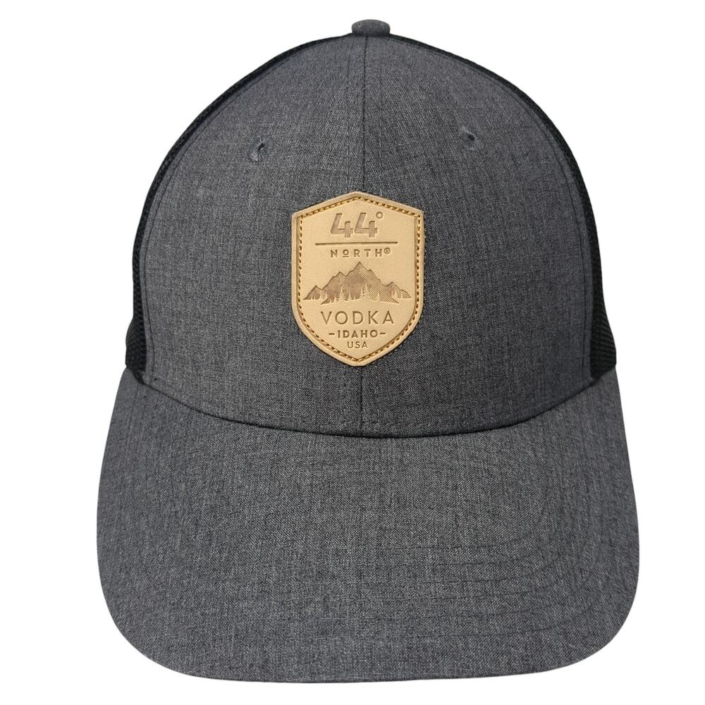 44° North Vodka Idaho USA Trucker Hat Gray OS Adjustable Mesh Back Name Brand